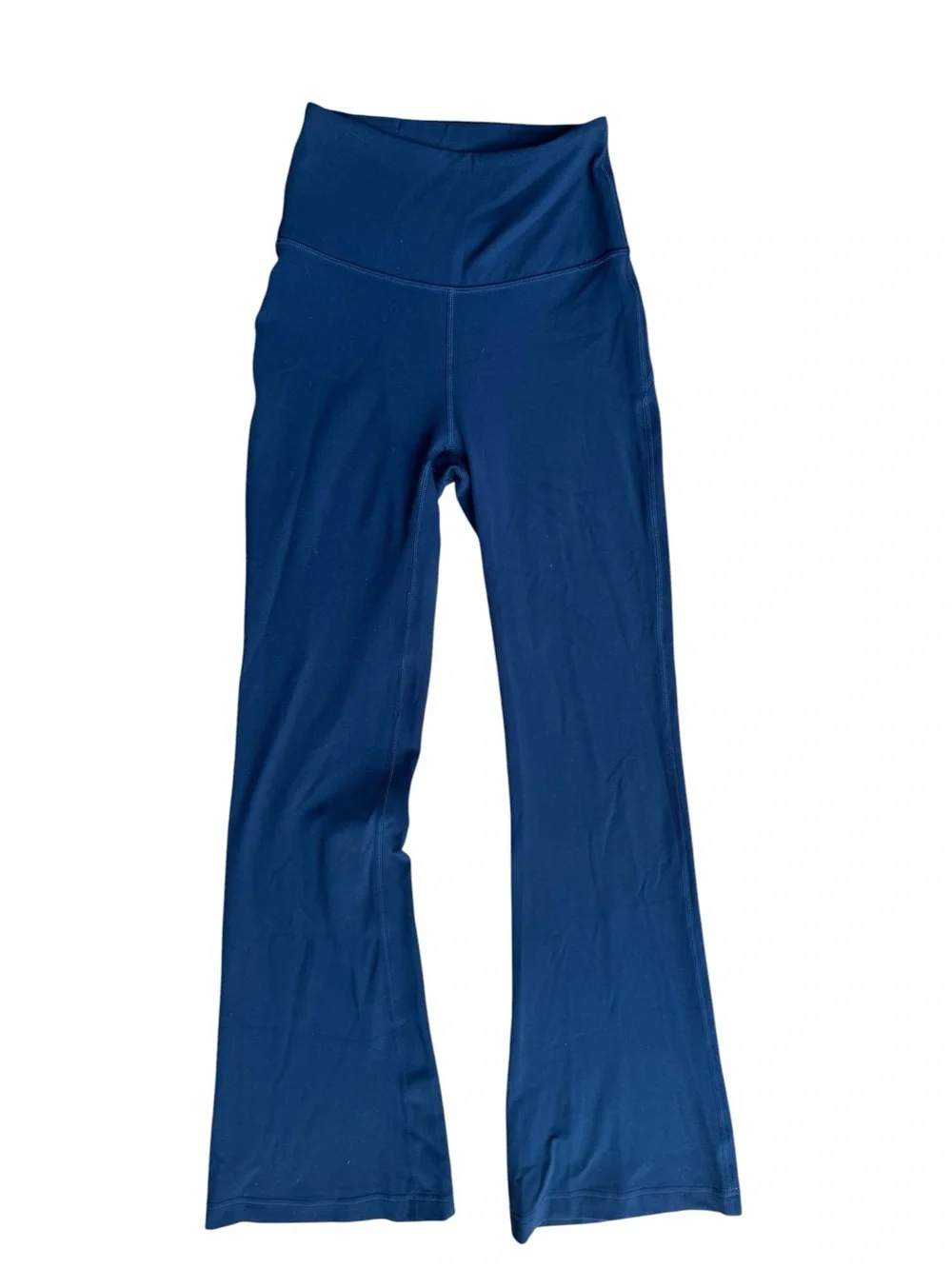lululemon athletica Groove Nulu Super High Rise Flared Pants in Navy Blue
